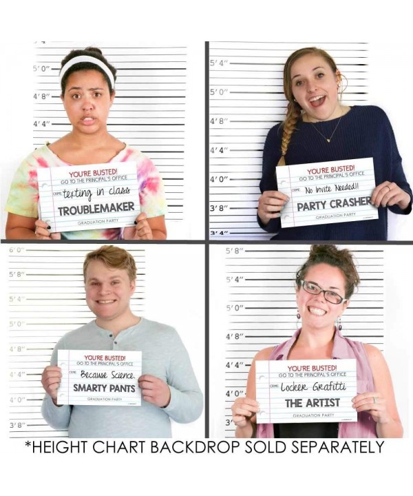 Detention Mug Shots - Graduation Party Photo Booth Props Party Mugshot ...