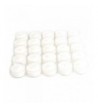 610799 Burning Tealights Clear White