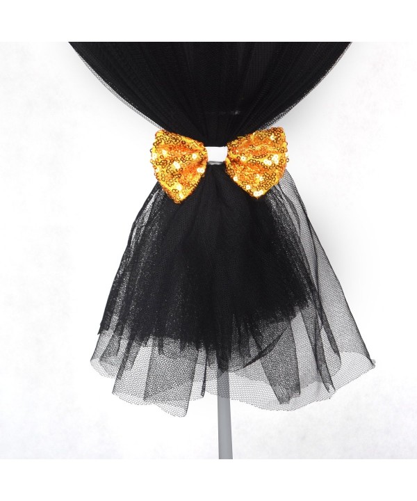 12 inch Black Party Balloons with Tulle Tutu Latex Balloons with Column ...